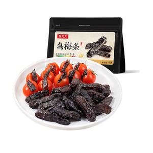 牧果人乌梅条干夹番茄500g