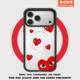 Comme des Garçons PLAY Red & Black Heart MagSafe Phone Case for iPhone 17, 16, 15, 14 and 13