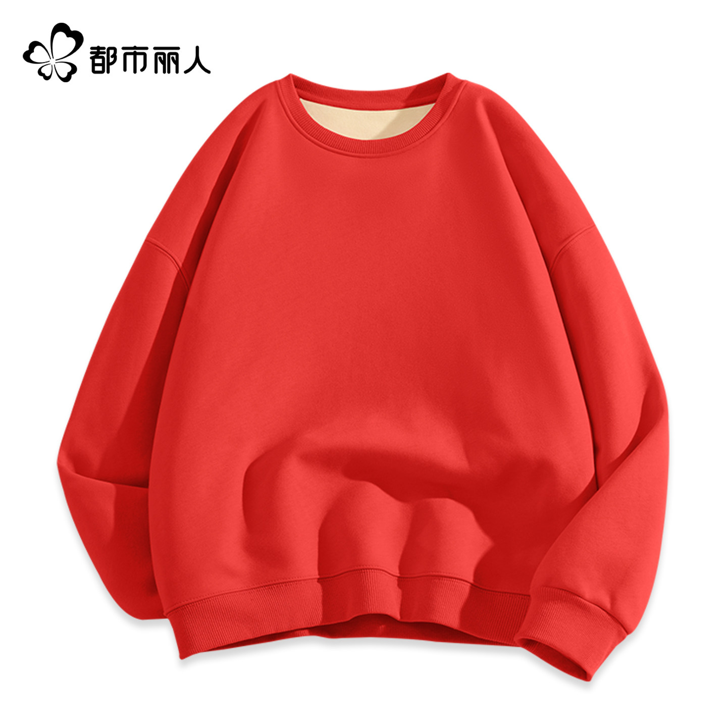 都市丽人加绒加厚卫衣女款2025年新款秋冬季小个子独特漂亮外套A