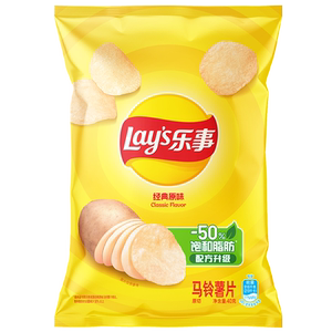 任选15包包邮618抢先购乐事原切米饼鲜贝零食大礼包40g解馋