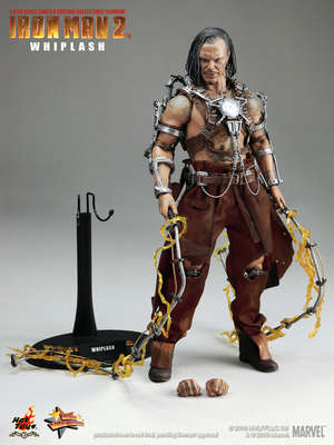 taobao agent HOTTOYS HT Iron Man 2 whipped steel whip bereavement 1.0HiplashmMMS-121