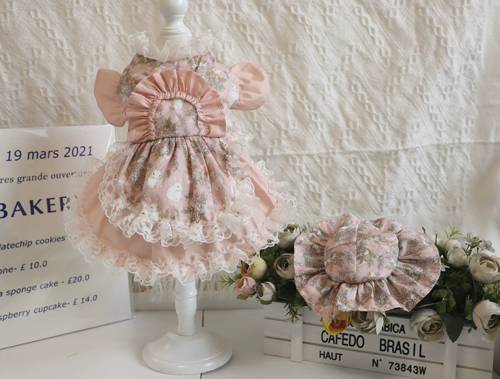 Оу новая домашняя собачья собака для кружевного плать