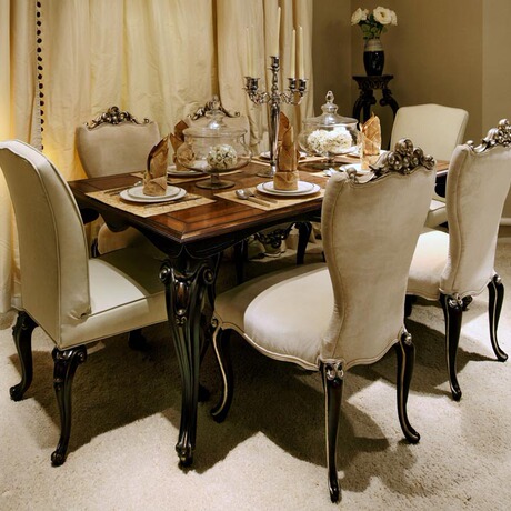 【欧式餐桌】_新古典餐桌椅图片_实木欧式餐桌价格_搭配分享 - 爱逛街