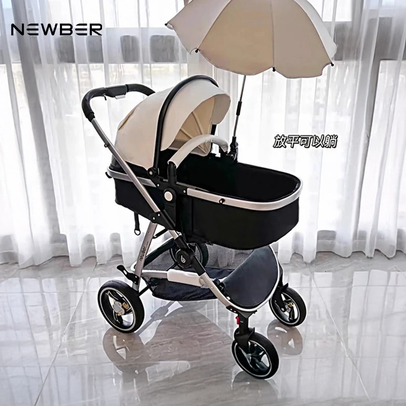 newber纽贝尔婴儿车小推车可坐躺0到3岁轻便折叠高景观新生儿宝宝,淘宝优惠券,粉丝福利购,淘宝优惠卷