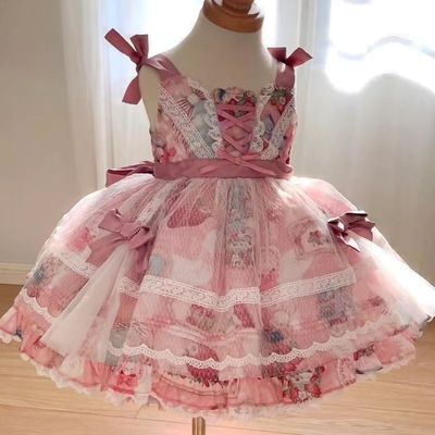 taobao agent Children's small princess costume, spring dress, girl's skirt, Lolita style, Birthday gift