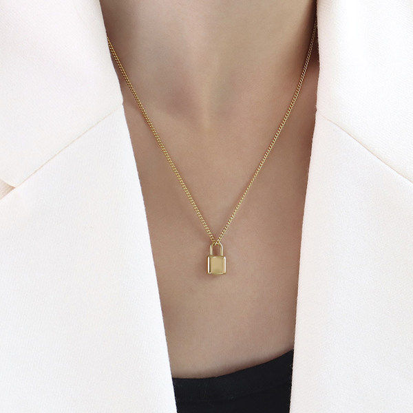 Ретро золотая цепочка до ключиц, ожерелье