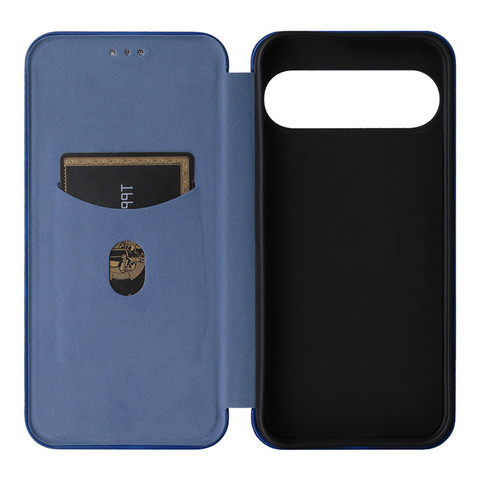 Wallets Folio Flip Synthetic Leather Carbon Fiber 9, 9 Pro, 9 Pro XL Google Pixel Phone Case
