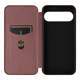 Phone Cases Covers Carbon Fiber Wallets Folio Flip Synthetic Leather Google Pixel 9, Pixel 9 Pro, Pixel 9 Pro XL