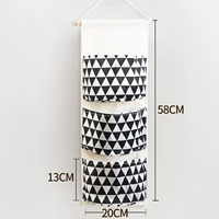 Толстый черный треугольник 3 карман (специальное предложение)