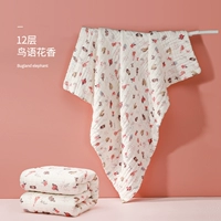 Цветочное банное полотенце, увеличенная толщина, 105×105см