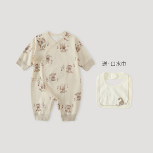 【巴厘小猪】婴儿纯棉a类连体衣