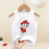 Red Hat Dog Vest-White