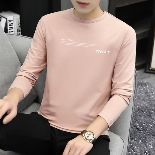 Трендовый базовый приятный телу лонгслив