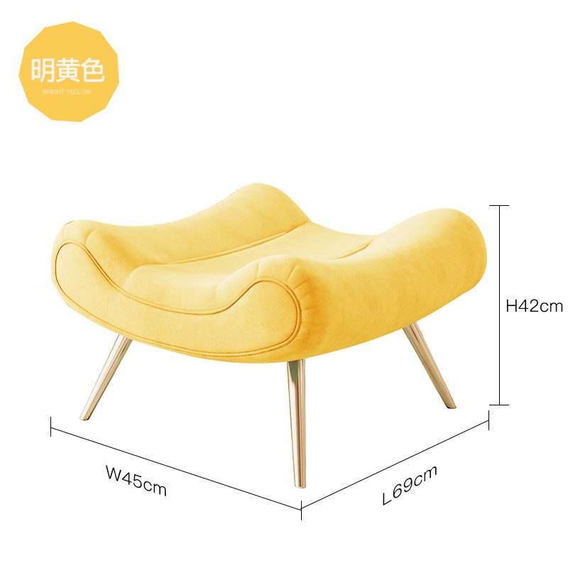 nordic snail chair lazy sofa tiger chair single living room bedroom lounge chair balcony home light luxury leisure chair