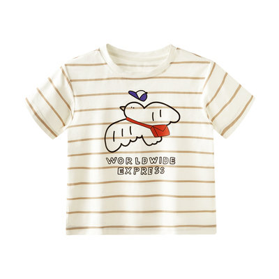 aqpa爱帕儿童短袖T恤条纹