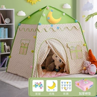 Зеленая трава зеленая (хлопчатобумажная площадка+цветовой флаг+цветной шарик+луна)