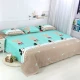 Giấc mơ giải trí châu Âu thêm giường lớn 3 mét mềm mại mùa hè xanh tươi lãng mạn vui vẻ và thuận tiện ấm áp bình thường - Khăn trải giường