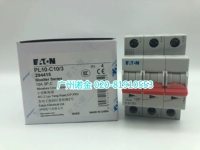Eaton Eaton Mueller 10ka Microfin Termer PL10-C10/3 Новое оригинальное место 3P 10A выключатель