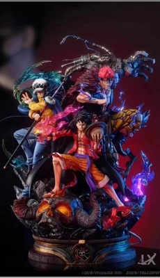 taobao agent We Man Production LX Super Novelty Captain Luffy Luffy Robkid Limited GK Anime Model Statue