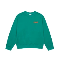 Синяя утепленная толстовка