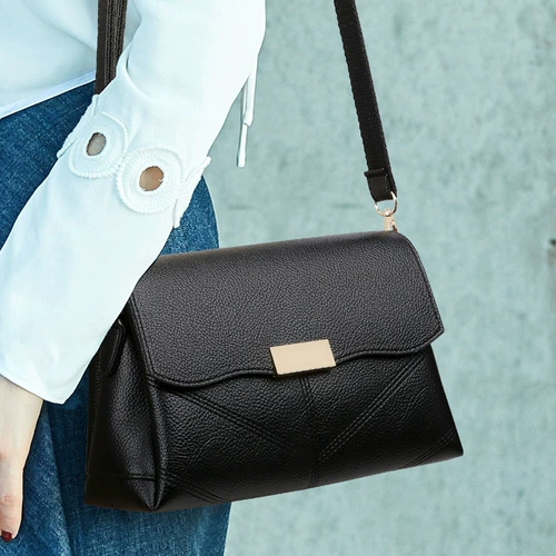 Сумка на одно плечо, портативная сумка через плечо, коллекция 2023, из натуральной кожи, в корейском стиле