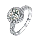 Платиновая импортная инкрустация камня, лента, кольцо, 24 карат