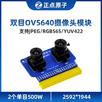 [Оба глаза] Чжэнсианский атомный OV5640 Модуль камеры модуль камеры-Zynq аксессуары для разработки