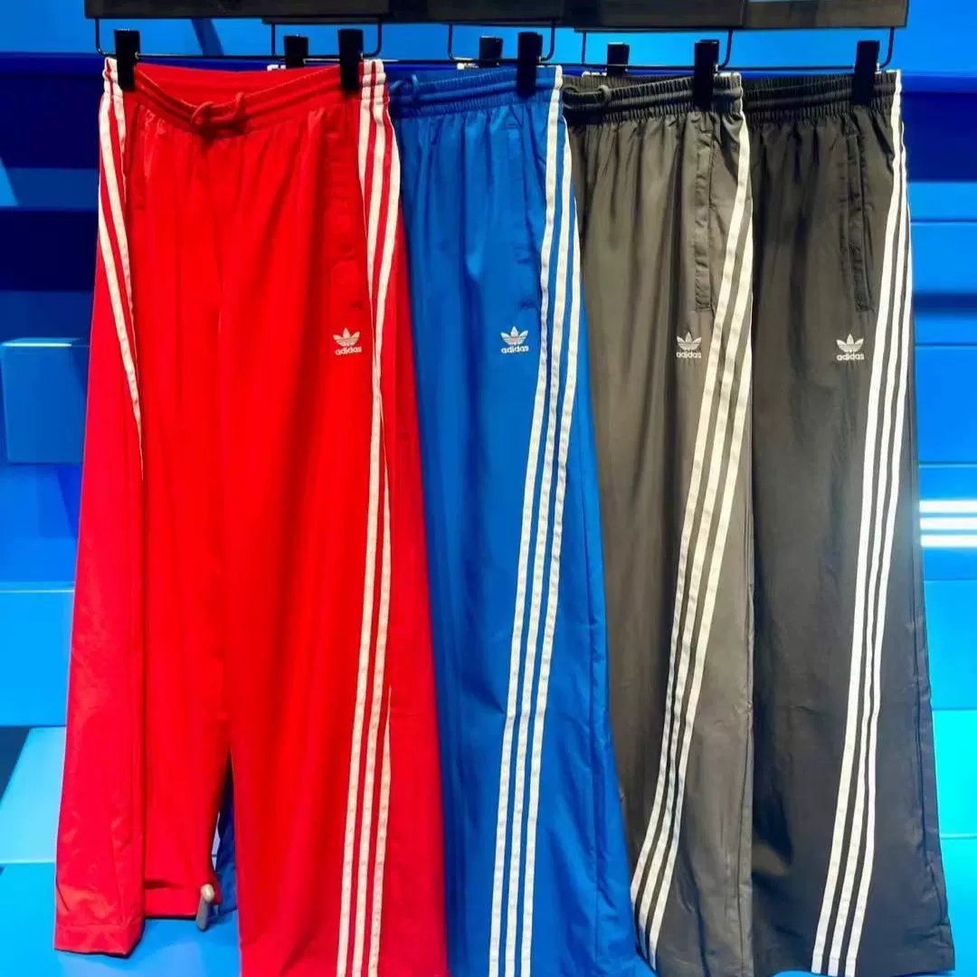 Adidas三叶草专柜正品NOTITLE联名三条纹风格运动裤IN1085 IN1086-Taobao