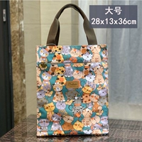 Зеленый цветочный кот (большой)