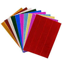 A4 гофрированная бумага металл 10 цветов 10 листов и 1 упаковка