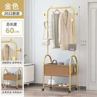 (Кожаная модель) Light Luxury Gold 60cm-Double-Layer 4 Link Link Кожаная корзина-ванксиан