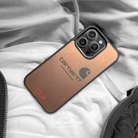 Carhartt Magsafe Metal Kickstand – Anti-Fall, Matte – Plus/Pro/Max – 16, 15, 14, 13, 12 iPhone Case