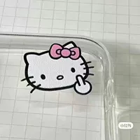 Средний пальцем KT Cat [Прозрачная мягкая оболочка]