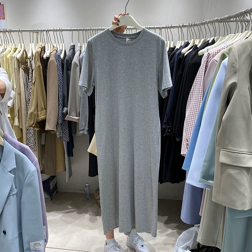 Мужской летний цветной банный халат, длинная комфортная пижама, тонкое платье-футболка, юбка, короткий рукав, круглый воротник, свободный крой