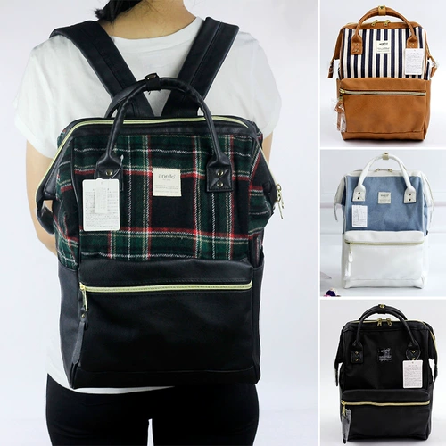 Японская полиуретановая сумка, универсальный школьный рюкзак для путешествий подходит для мужчин и женщин для влюбленных