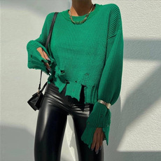 Рубашка поло long sleeve loose knit