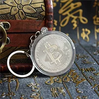 Silver@Bitcoin Keychain