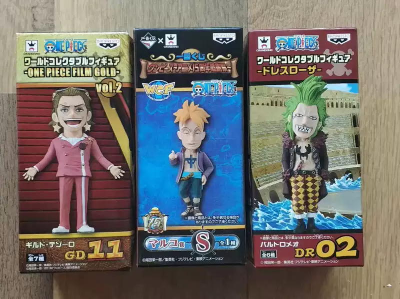 Японская версия Золотого Кота One Piece WCF GOLD Gilde Limited Malcocht Island мозговой остаток розовый розовый