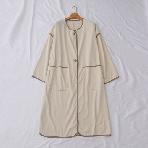 Осенний модный лонгслив, плащ, свободный крой