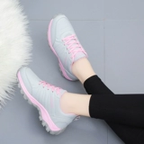 Кожаные кроссовки самка черные рабочие ботинки Водонепроницаем