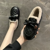 Зимняя утепленная обувь для беременных, комфортные флисовые сапоги, мягкая подошва