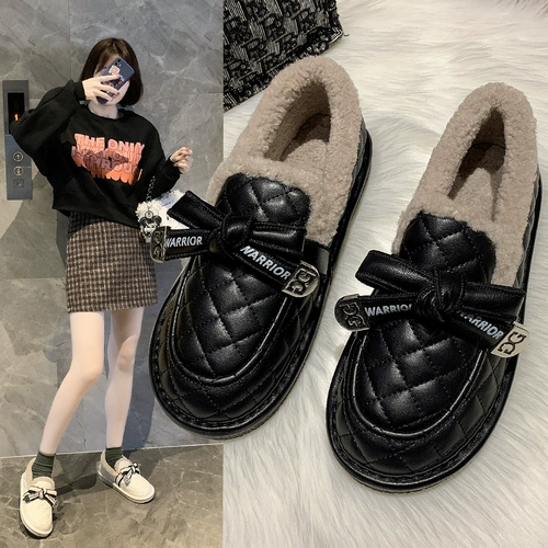 Зимняя утепленная обувь для беременных, комфортные флисовые сапоги, мягкая подошва