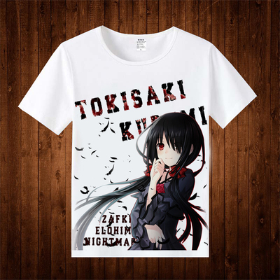 taobao agent During the Dating Battle During the Dating Battle, the three or four series of the three or four series of the Wakaqin Lieli Anime T -shirt, the short -sleeved surrounding clothing men and women