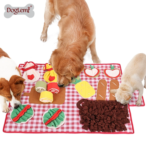 Doglemi Holiday Travel Pecnic Pet Dog Heping Food Shreying Pads может быть удобным для затруднения хранения, чтобы обновить одеяла головоломки