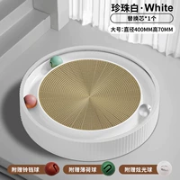 Большой мятный колокольчик из жемчуга, диаметр 40мм, 40см