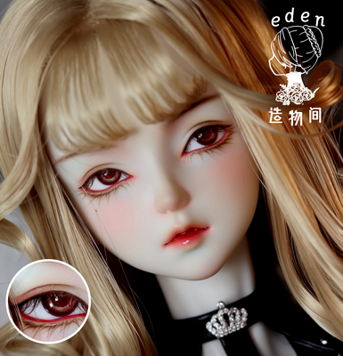 taobao agent Spot -eye beads BJD Glass Eye Red Love 3 points 4 minutes and 6 minutes