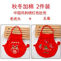 Добавить хлопчатобумажную живот (тигровая голова+пять ядов) плюс хлопок осенью и зимой