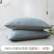 Vỏ gối cotton cotton Nam Cực cặp gối bông giặt đơn con 30x50 vỏ gối màu rắn - Gối trường hợp