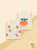 【Абрикос] Маленький апельсиновый жилет