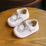 Детская нескользящая обувь для раннего возраста для принцессы, мягкая подошва, осенняя
